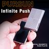 Neuester Magnetischer Würfel Push Slider Anti-Stress Metall Fidget Slider DIY Metall Entspannungs Schreibtischspielzeug EDC Für Erwachsene Kinder Geschenke