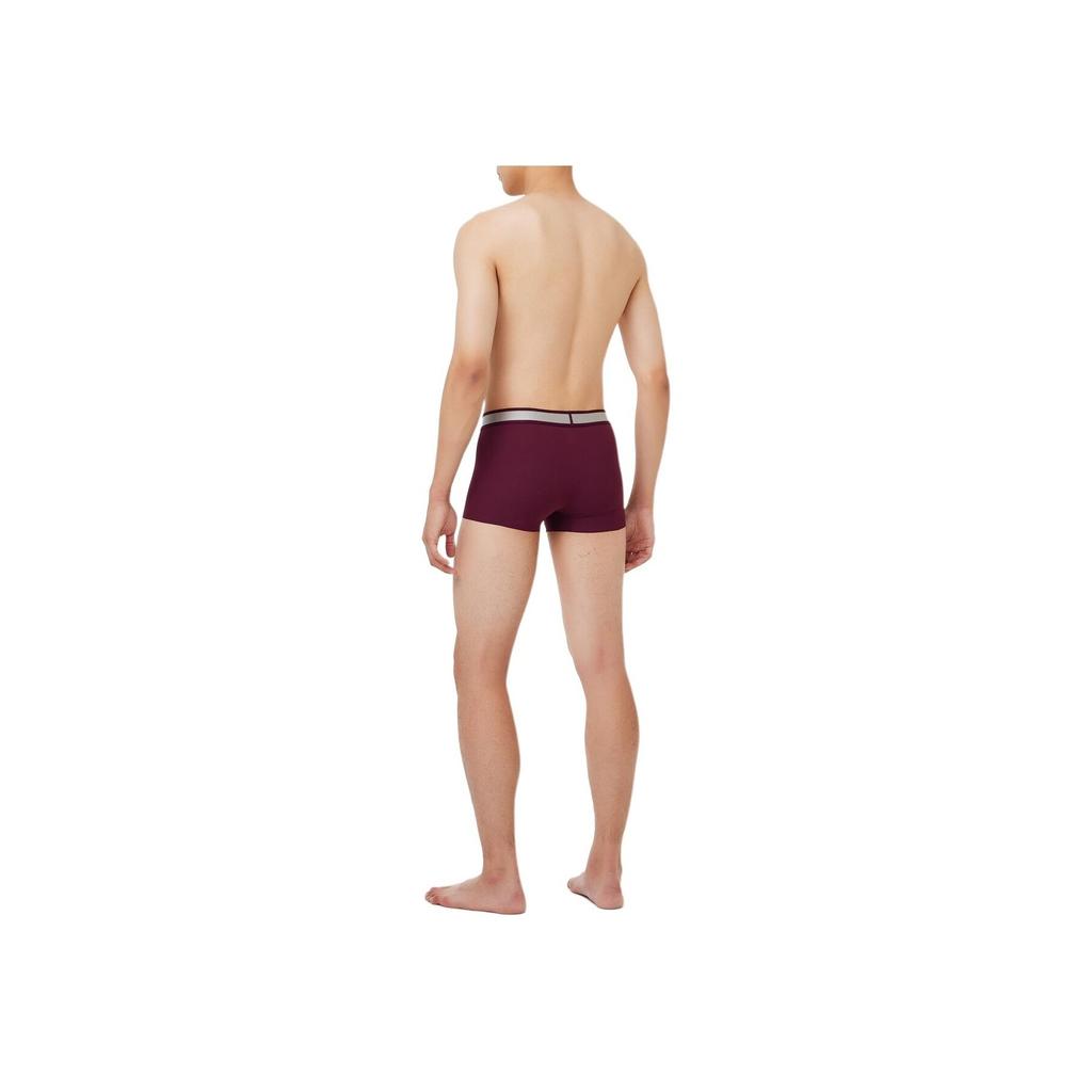 Calvin Klein Comfortable Minimalist Moisture-Wicking Letter Underwear Men Underwear Purple Red NB4089-POK