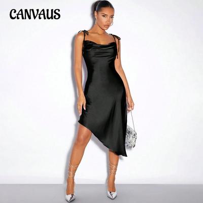 Damen Sommer Mode Neues Sexy Neckholder Kleid