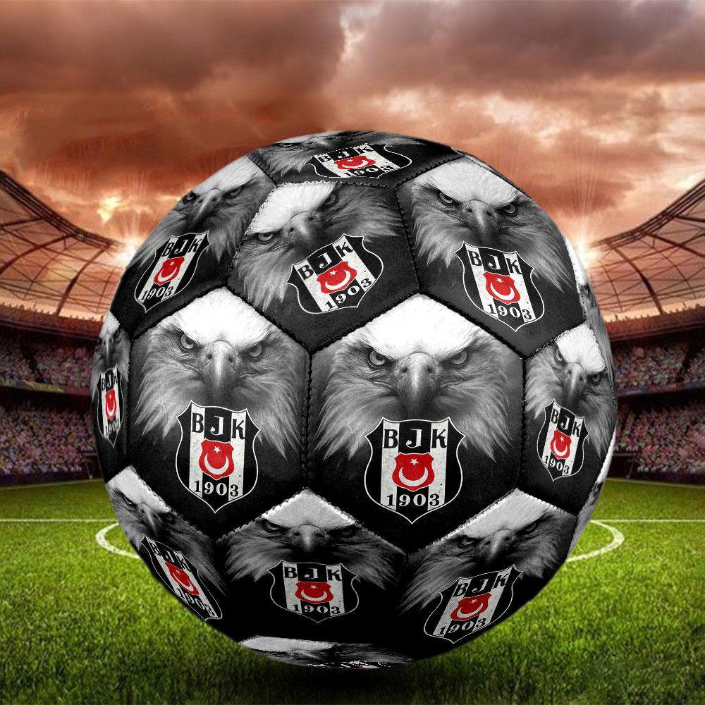 1pc Besiktas Gymnastics Club Soccer Ball Size 5 Indoor Soccer Ball Fashion Colorful Backyard Game - Great For Sports Fans Gift HE9