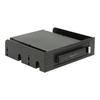 DeLOCK 3.5"- 5.25" Mobile Rack for 2.5" SATA Hard Drives and SSDs 2.5" Black Mobile Storage Rack
