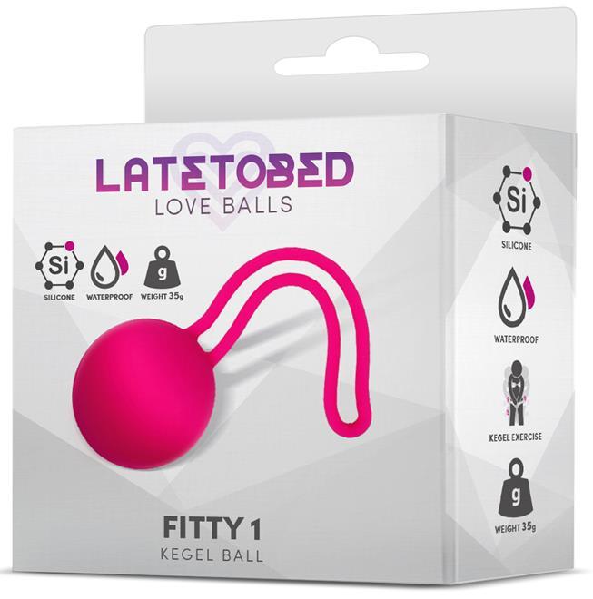 Kegel Ball Fitty 1 Pink 3.4cm - Weight 35gr