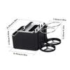 Multi functional car storage box, cup holder, tissue box, car armrest box, phone holder, multi-layer storage box