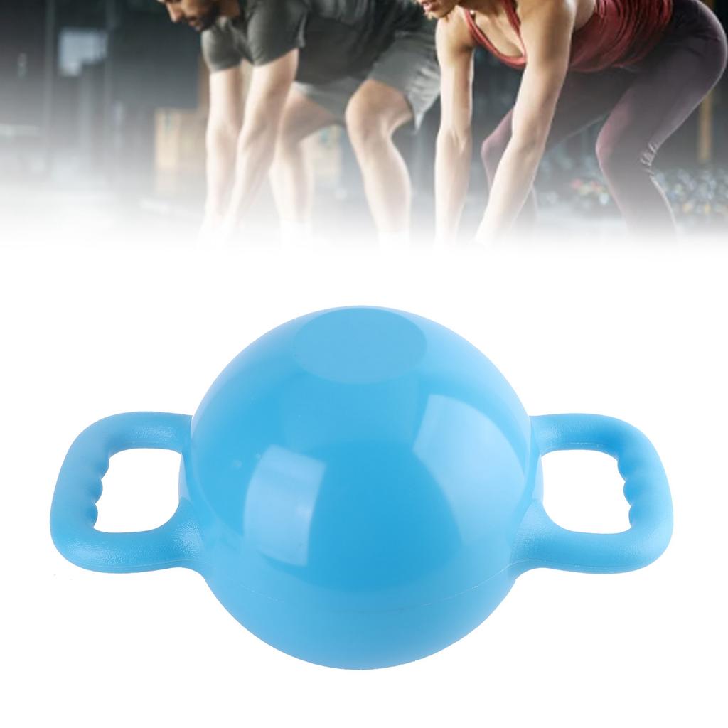 Palla da Esercizio con Doppia Maniglia e Peso Regolabile per Modellare il Corpo, Palla da Fitness per Palestra di Casa