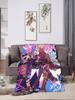 Arcane Plush Throw Blanket Soft Fashion Flannel Bedspread for Students Couch or Bed Cover