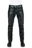 High Quality Handmade Leather Pant's Black Designer Genuine Lambskin Stylish Biker Men