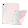 Case for Galaxy Tab S10 FE+ - TPU+PC+Leather/PU, Transparent