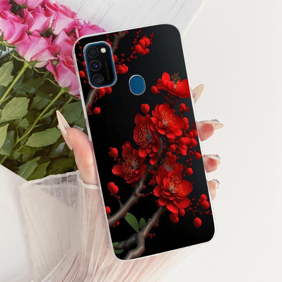 For Samsung Galaxy M21 Case SM-M215F New Fashion Painted Cover Soft Silicone Case For Samsung M21 2021 M 30 s Galaxy M30s Fundas