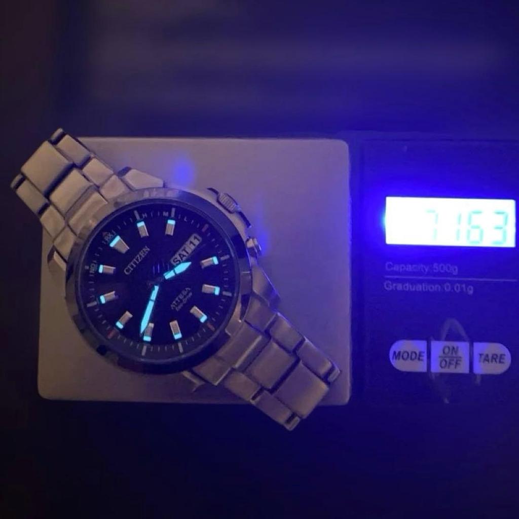 Used [Working Product] CITIZEN/Citizen Atessa H110 Radio Solar Titanium