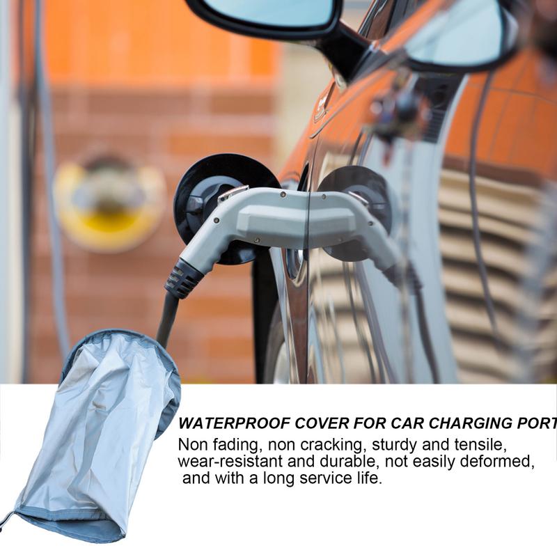 EV-Ladegerät Autoabdeckung Outdoor-EV-Ladegerätabdeckung für Autoladung Waschbare Autoladeanschlussabdeckung für New Energy Vehicles Regen