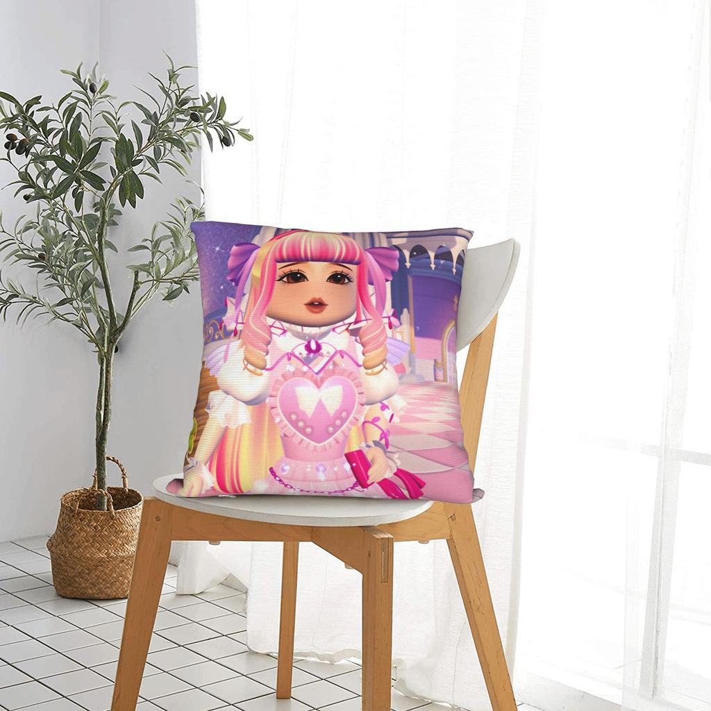 Girls Game Royale High Pillow Cover Soft Cushion Cover Fashion Pillow Case For Sofa Home Decoration