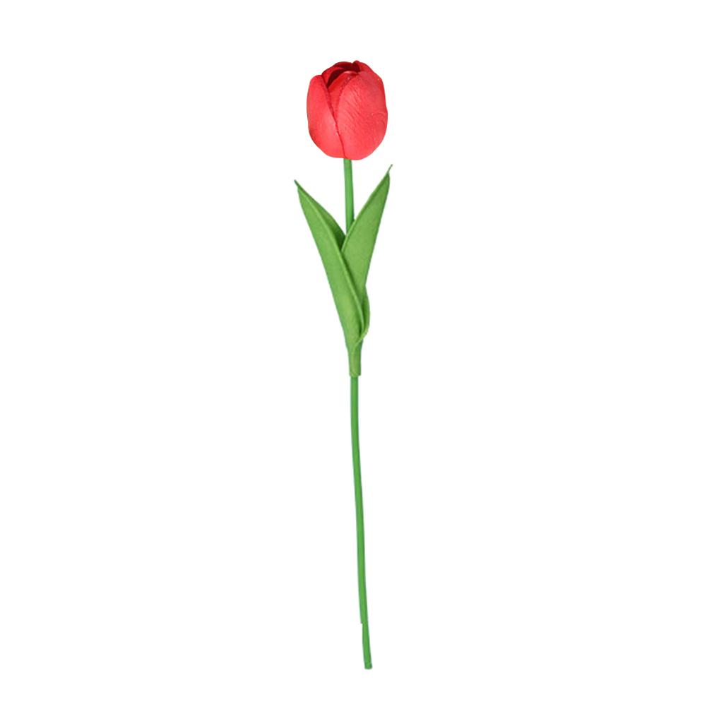 1 Piece Tulip Artificial Flower Real Touch Artificial Bouquet Fake Flower for Wedding Decoration Flowers Home Garden Decor