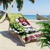 Custom Name DIDDL Print Beach Towel, Large Soft Quick Dry Towel for Beach Camping Swimming