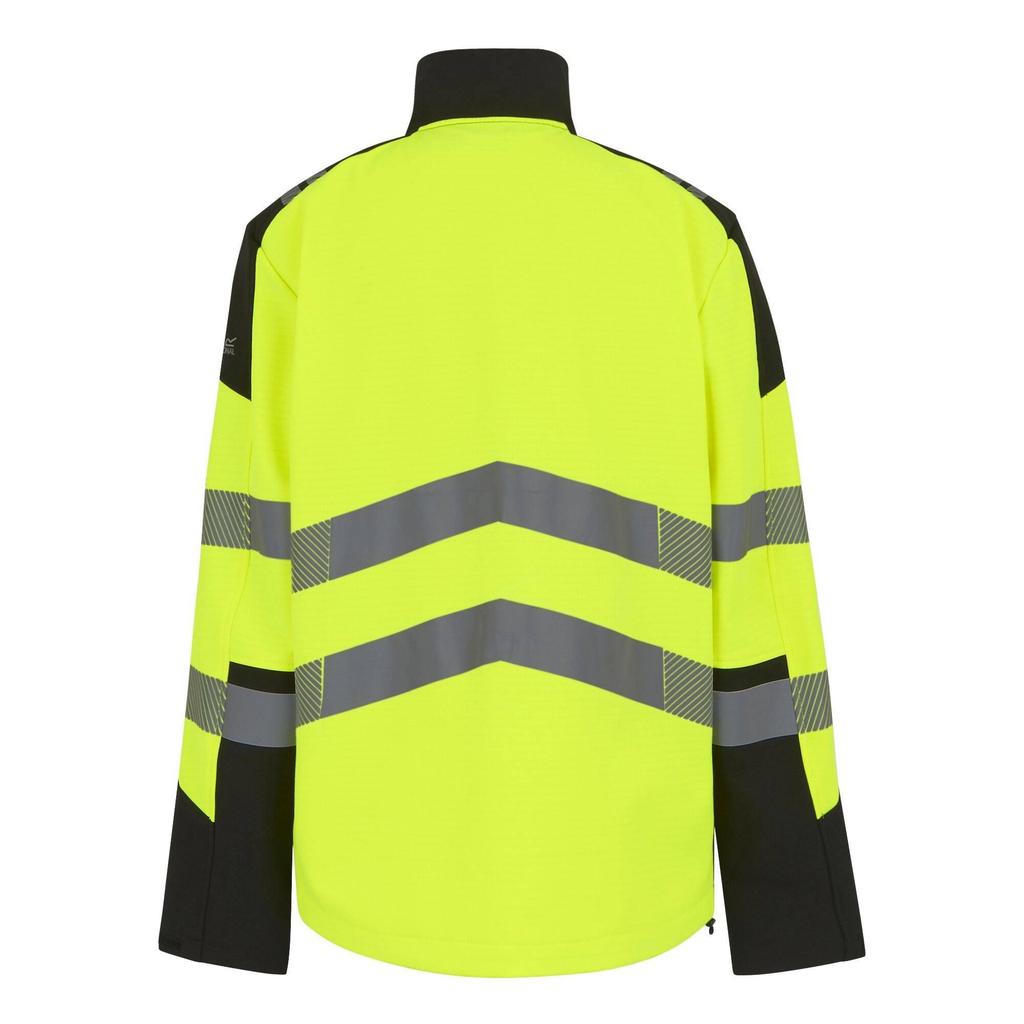 Regatta Professional Mens Hi-Vis 3 Layer Soft Shell Jacket