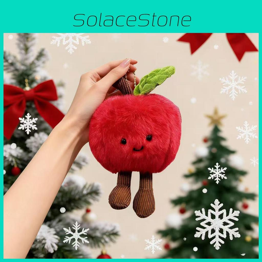 Christmas Tree Plush Toy With Snowflake And Star Decorations For Holiday Gift