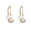 New Foreign Super Fairy Ginkgo Earrings for Women's Niche Light Luxury High-end Fashion Ear Buckles and Earrings for Women
