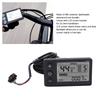 S866 Electric Display LCD Meter 24V 36V 48V Electric Scooter Control Panel with Plug Electric Bike LCD Display Meter Throttles 2