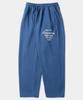 COLUMBIA UNIVERSITY Cu Big Script Fleece Wide Seatpants French Blue