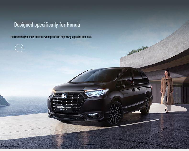 Golvmattor för mellan- och bakre raden för Honda Elysion & Odyssey för kommersiella fordon