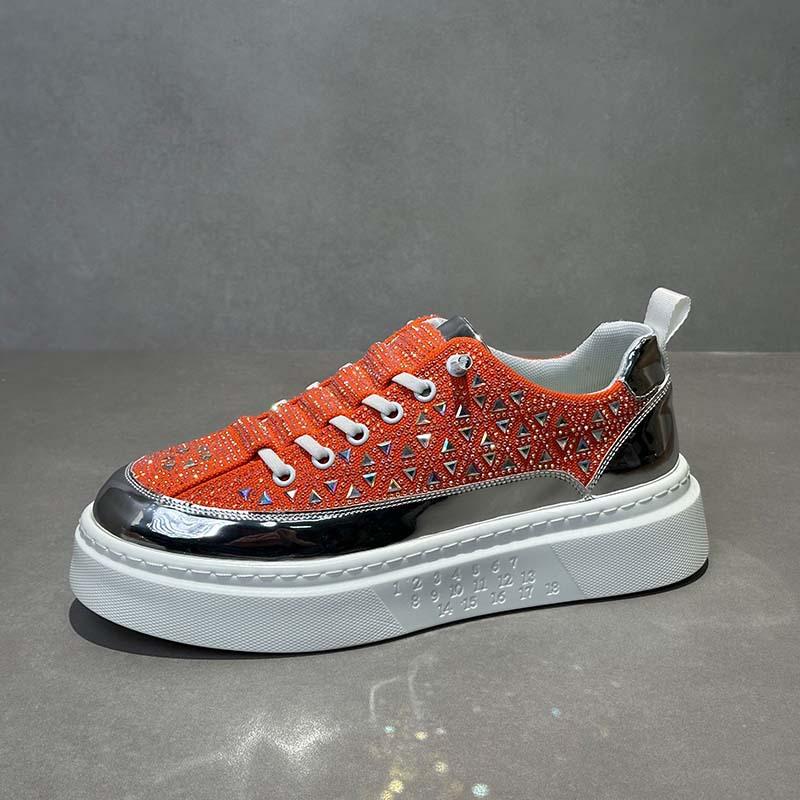 Hot Diamond Board Shoes New Comfortable Breathable Cloth Surface Soft Sole Casual Dl