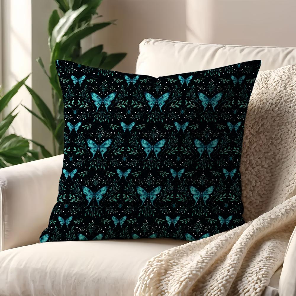 Magic Psychedelic Moon Cushion Cover For Pillow Printing Sofa Decoration Home Car Room Coffee Shop Office Nordic Simplicity