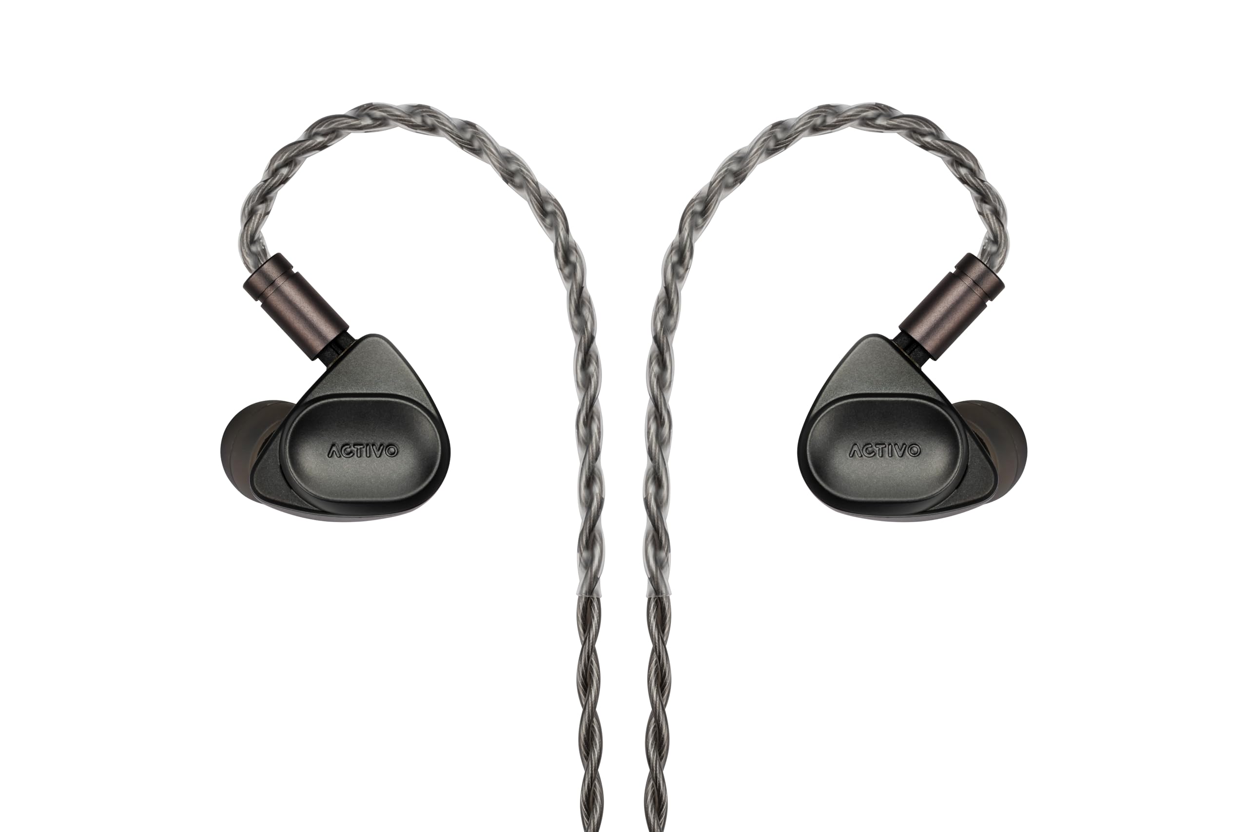 

VGP2025 SUMMER Gold Award ACTIVO VOLCANO Black x x 2 Triple Dynamic Driver Wired Switch2 Compatible IEM Switchable Carrying Case Monitors Winner [8mm чорний