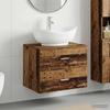 Bathroom Furniture Set Reclaimed Wood Engineered Wood