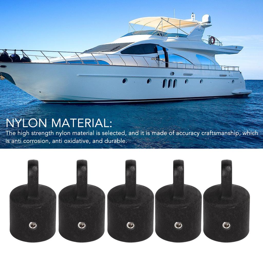 5pcs Top Eye End Nylon Bimini Top Fitting Marine Bimini Top Hardware for Boats Kayaks