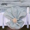 Washable Dinner Napkins Rustic Cloth Napkin Solid Color Cotton 18 x Inch