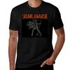T-shirt Casual Quotidiana a Maniche Corte della Band Musicale Skunk Anansie