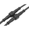 2Pin 3Pin 4Pin Male To Female Led Connector Black Cable 20CM Waterproof Wire Led Connector IP67 LED Light Strips