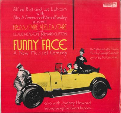 LP Record GEORGE GERSHWIN, SYDNEY HOWARD, FRE - Funny Face / A New Musical Comedy MES7037 MONMOUTH EVERGR US Soundtracks & Musicals Used