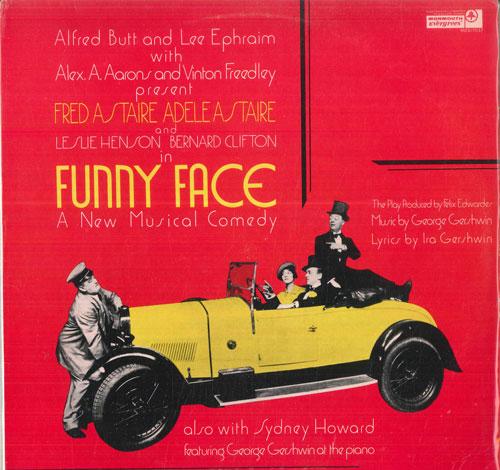

LP Record GEORGE GERSHWIN, SYDNEY HOWARD, FRE - Funny Face / A New Musical Comedy MES7037 MONMOUTH EVERGR US Soundtracks & Musicals Used