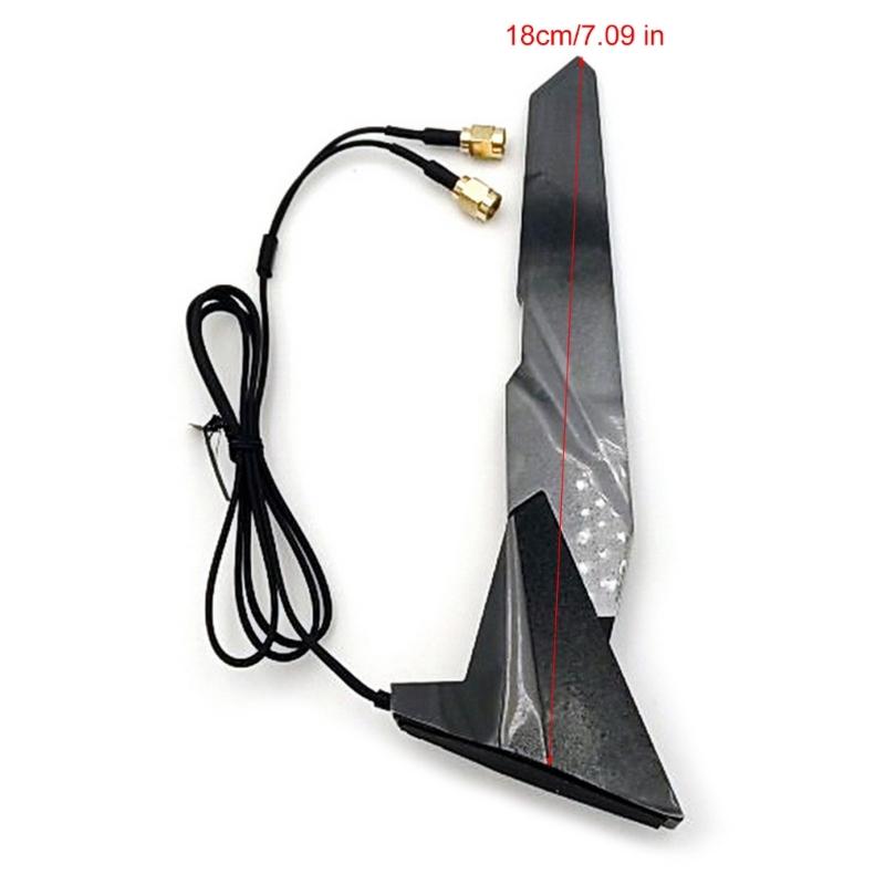 Fácil de Instalar Antenas WiFi 2T2R de Alto Ganho para Laptops e Desktops, Melhora a Conectividade Sem Fio