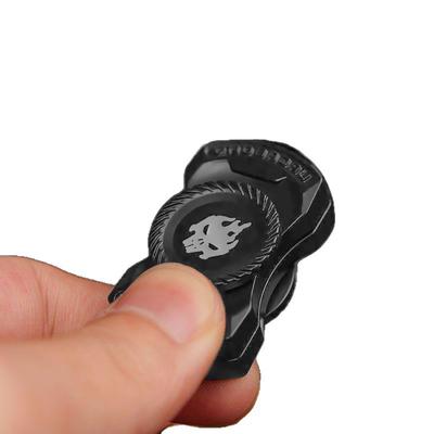 1PC Fun 3-In-1 Game Edc Fidget Toy Personalized Skeleton Ghost Fidget Spinner Alloy Fidget Slider Stress Release Toy Adhd Toys