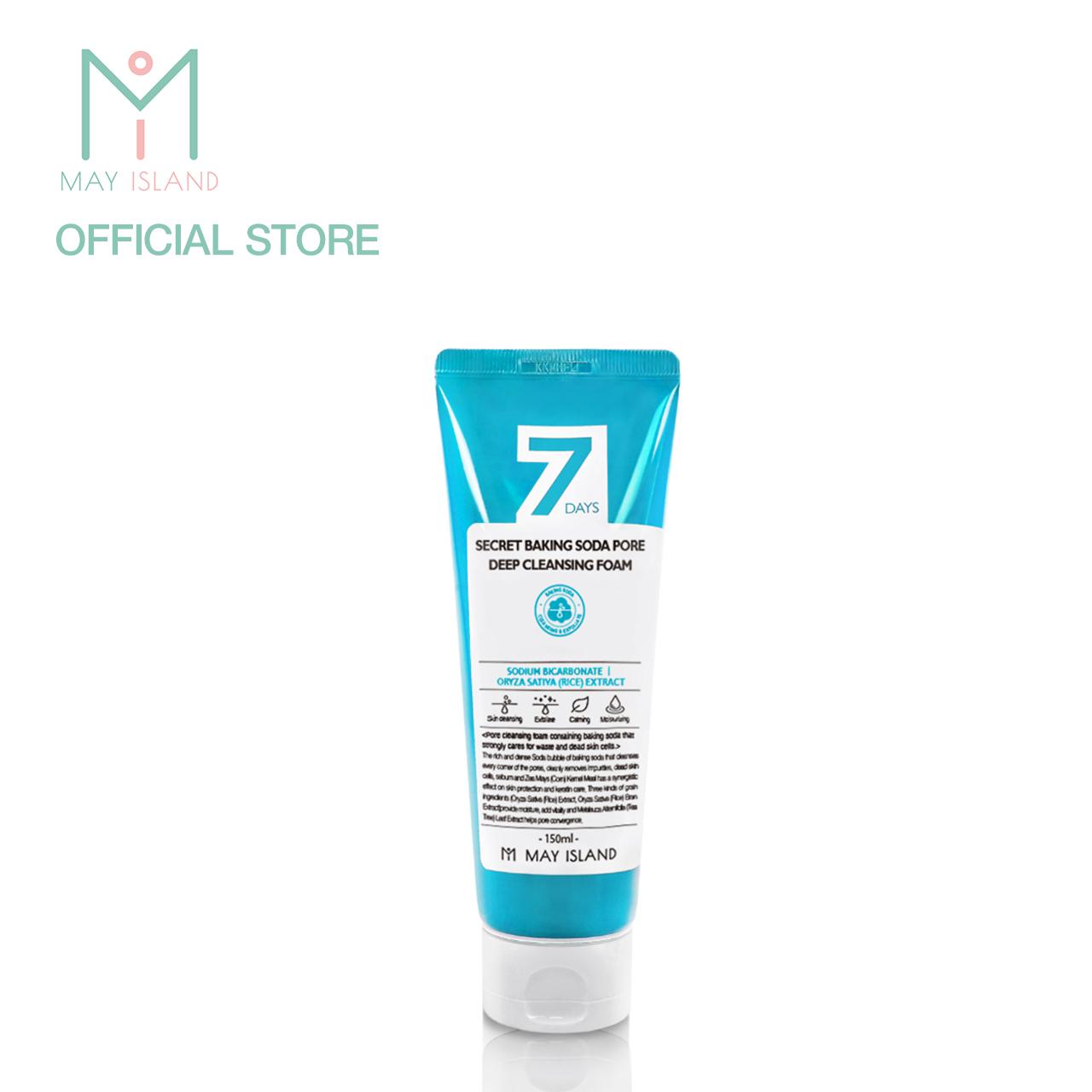 

[MayIsland] 7 Days Secret Пенка для глубокого очищения пор с пищевой содой 150 мл