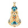 Vintage Perfume Bottle Reusable Zinc Alloy Middle Eastern   Hollow Out Sealed Liquid Bottle