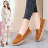 Women's Loafers Leather Driving Moccasins Comfort Flats Casual Slip On Walking Minimalist Summer Breathable Shoes