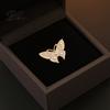 Vintage Lapel Pins Women Rhinestone Butterfly Brooch Pin, Insect Alloy Badge Pin Jewelry Accessories for Daily Wear Wedding Party Prom Bridal
