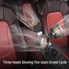 Dual Head USB Car Fan 12V/24V for Trucks and Vans - Powerful Cooling