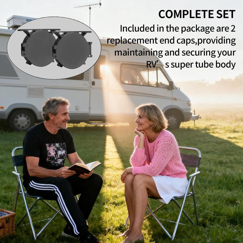 RV Plumbing Vent Cap Sewer Vent Replacement Cap With Lock Device Leakproof RV Drain Cover For Traveling Road Trips Camping