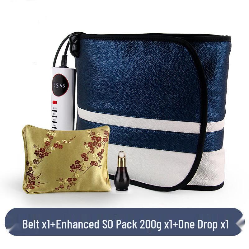 Массажный пояс для живота с подогревом и вибрацией из мидий