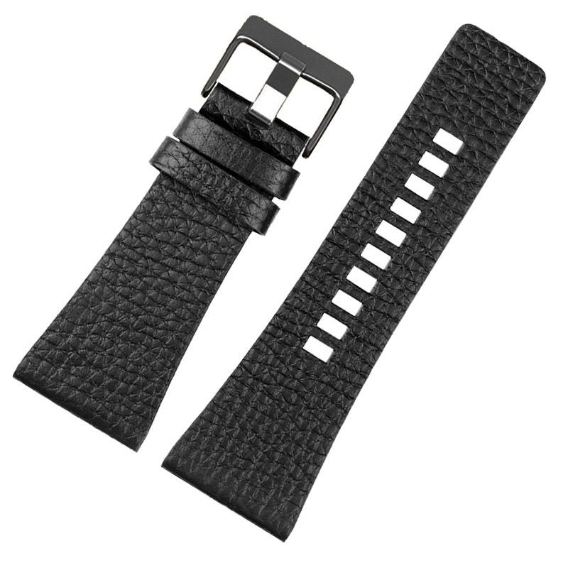 26MM 28MM 30MM 32MM Per Orologi Diesel Uomo Polso Taglia Grande Cinturini Orologio Nero Polizia Marrone Vera Pelle di Vitello Cinturino