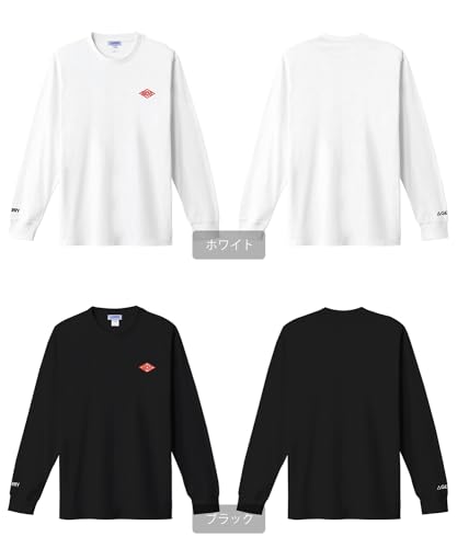 Improbes Casual [GERRY] Custom Diamond Patch Long Sleeve T-Shirt, Men's, Purple