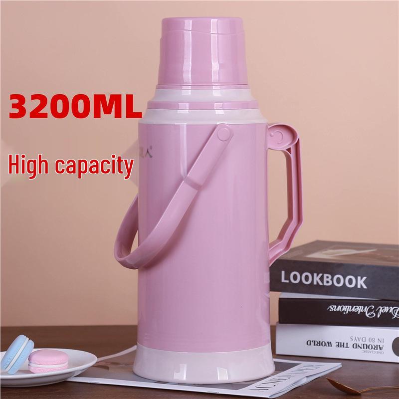 Large Capacity Plastic Thermos Bottle - Home & Dorm Use