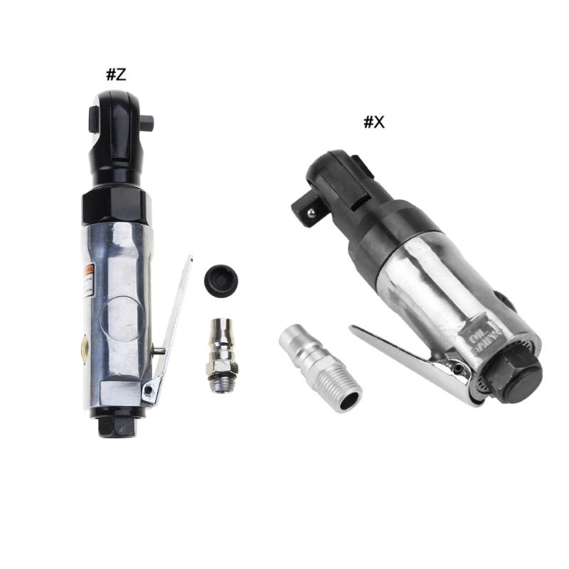 Mini Pneumatic Ratchet Wrench 1/4-inch 3/8-inch Professional Air Ratchet Cordless Torque Drive Heavy Duty Spanner