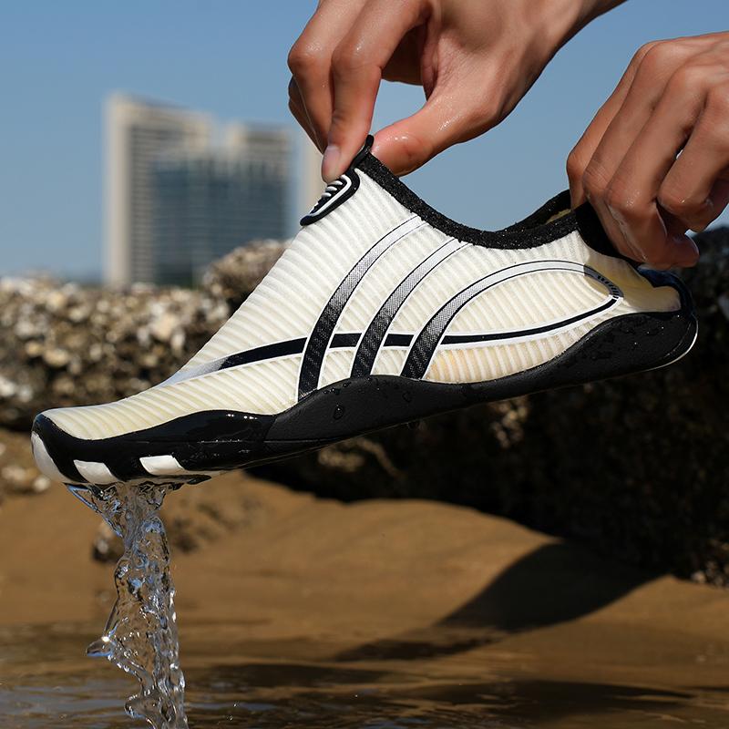 Men Aqua Shoes Women Diving Socks Barefoot Swimming Water Shoes Upstream Beach Wading Sports Sneakers For Fitness Yoga Surfing