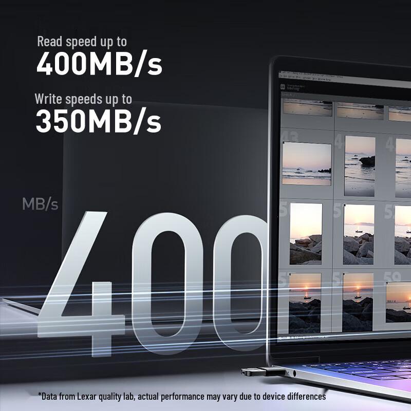 Lexar F35 Pro Fingerprint Encrypted USB 3.2 Flash Drive