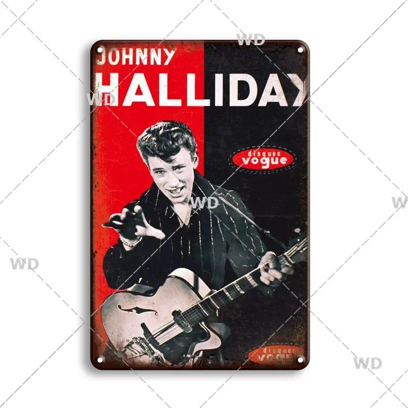 Retro Vintage Rock N Roll Band Metal Tin Sign - The Doors ZZTOP Queen Music Poster, Wall Decor Plaque Plate