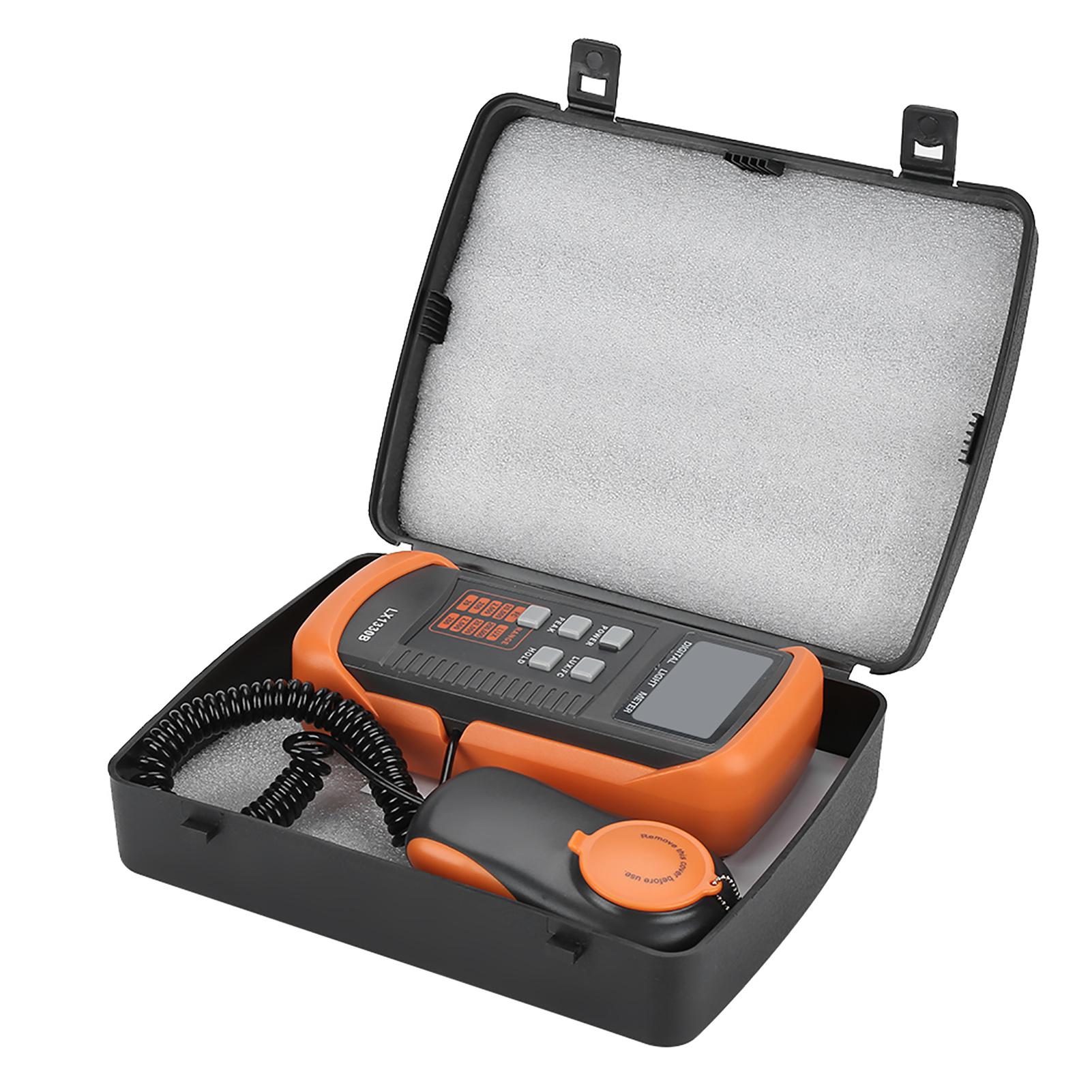 

Illumination Tester LX1330B Digital Luxmeter LCD Display Light Meter 0-200 000 Lux Testing Illuminometer Luxmeter Illuminometer